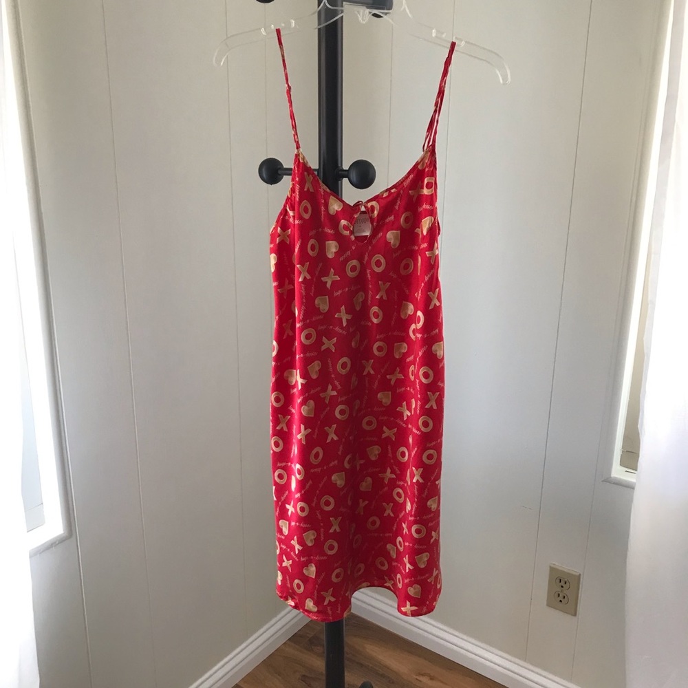 Valentines Red and Gold Cami